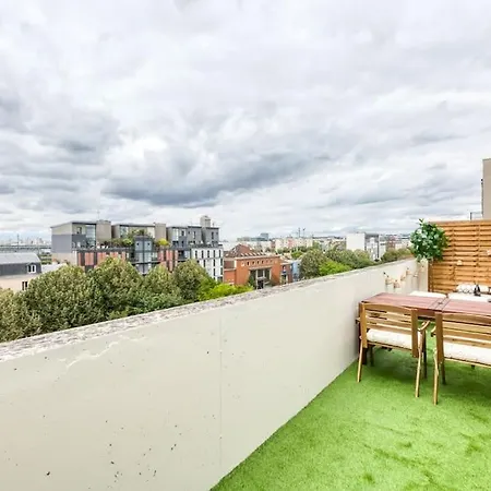 Premium Flat 6 People With Billard And Terrace Stade De France Apartment *