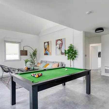 Premium Flat 6 People With Billard And Terrace Stade De France *