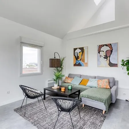 Premium Flat 6 People With Billard And Terrace Stade De France Apartment *